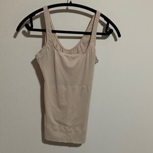 Seamless Beige Shapewear Tank Top
